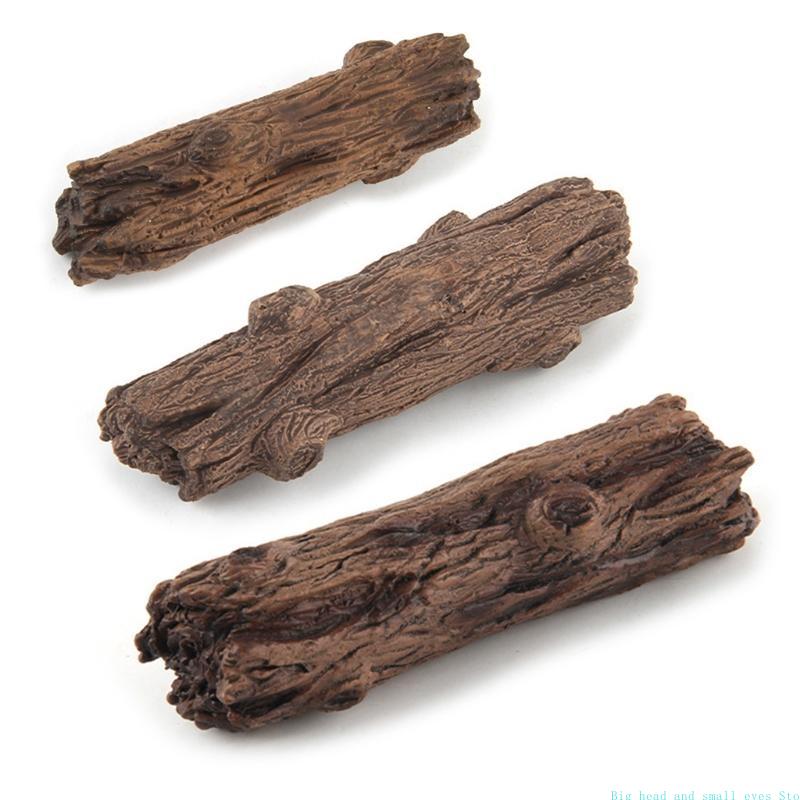 Aquarium Plant Substrate - Aquarium Decoration Tree Trunk Log Plastic