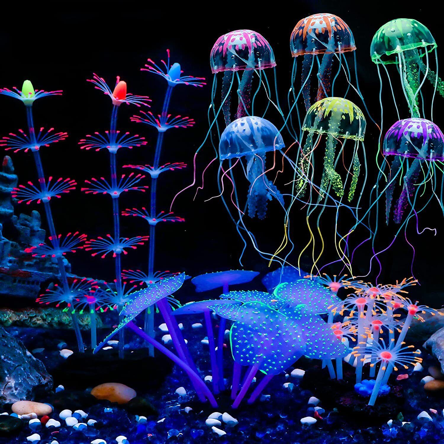 Silicone Glowing Landscape Art - Aquarium Plants Live recension och pris