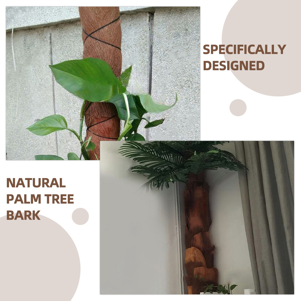 5Sheets Natural Palm Tree Bark - Plant Aquarium Pot recension och pris