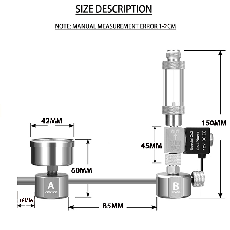 Aquarium DIY CO2 Generator Sys - Aquarium Liquid Carbon recension och pris