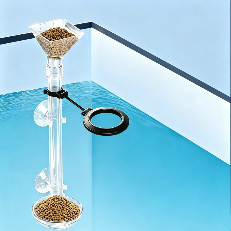 Acrylic Aquarium Fish Feeder T - Aquarium Fertilizer recension och pris