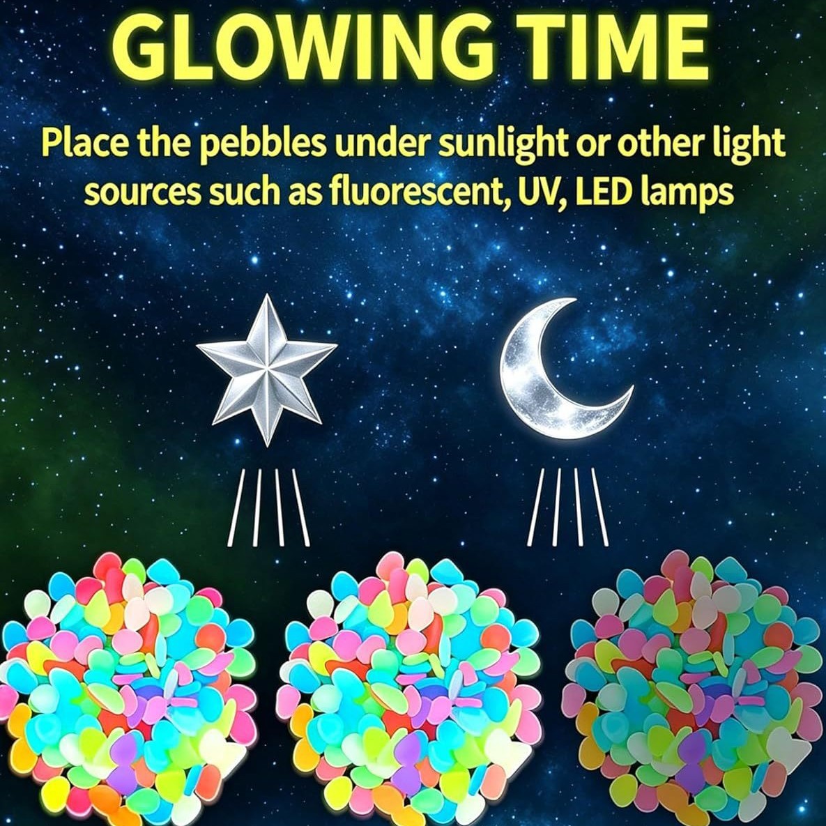 Colorful Glow In The Dark Lumi - Planted Tank recension och pris