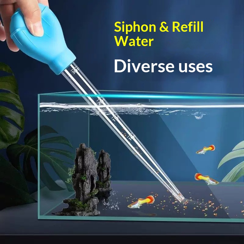 1/2PCS Aquarium Siphon Water C - Planted Aquarium Cleaning recension och pris