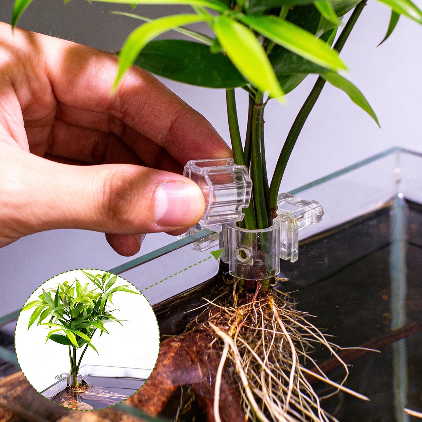 Mini Fish Tank Planter Pot 6Pc - Aquarium Fertilizer recension och pris