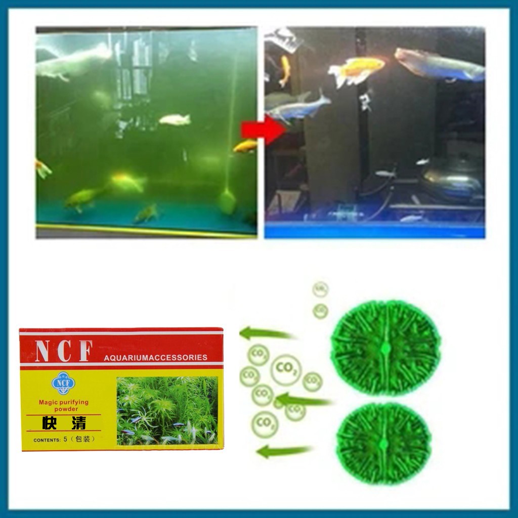 Aquarium Water Purifying Powde - Aquarium Moss recension och pris