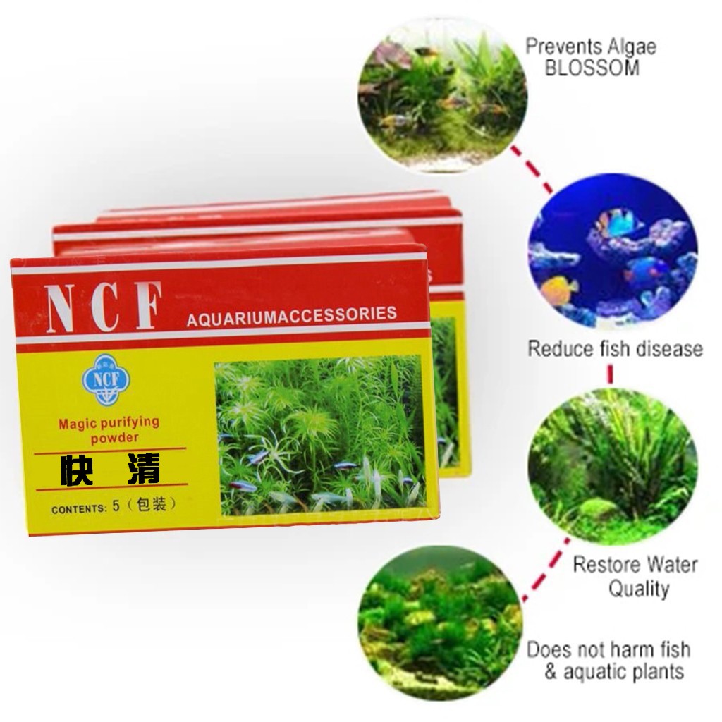 Aquarium Water Purifying Powde - Aquarium Moss recension och pris