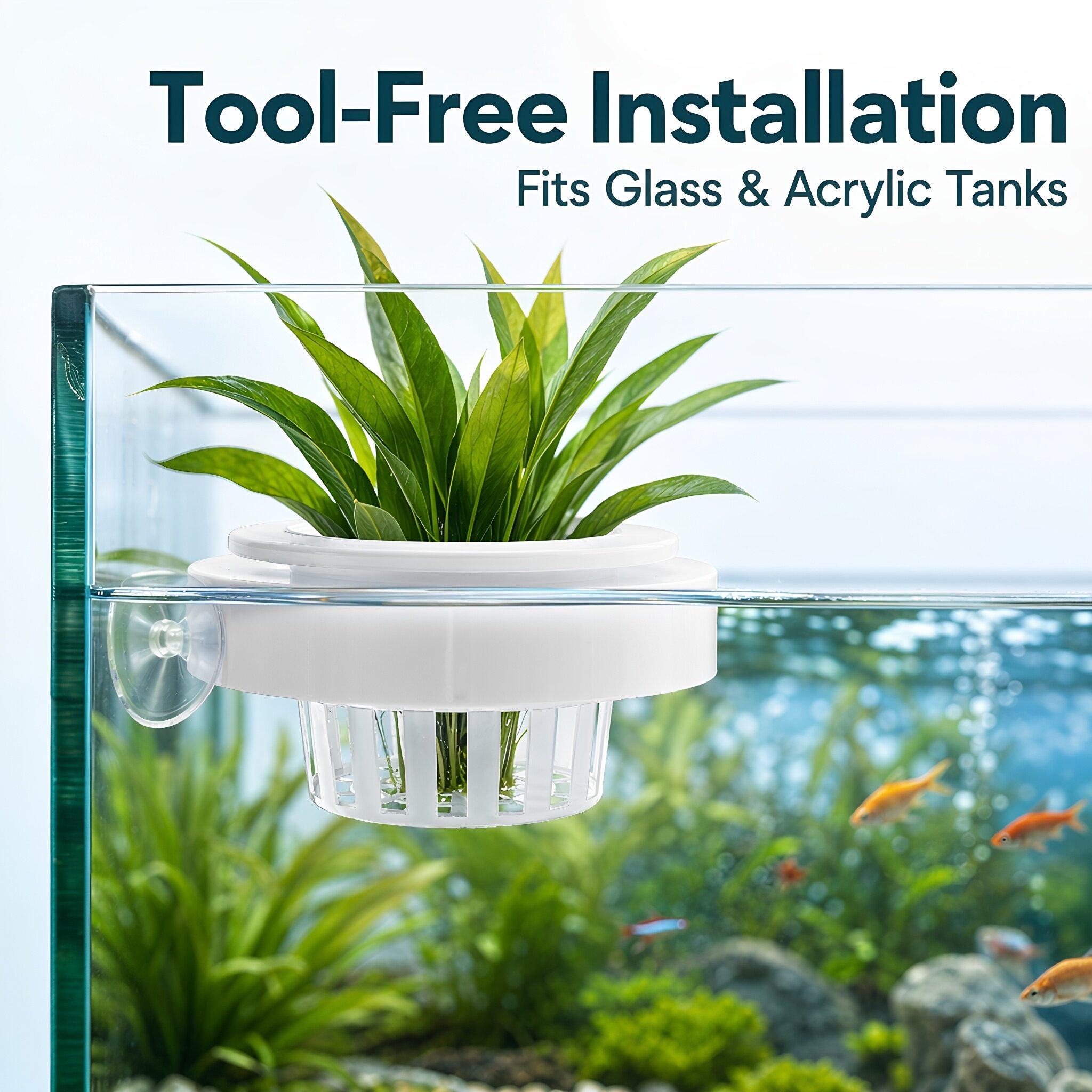 4pcs Floating Aquarium Plant B - Planted Tank recension och pris