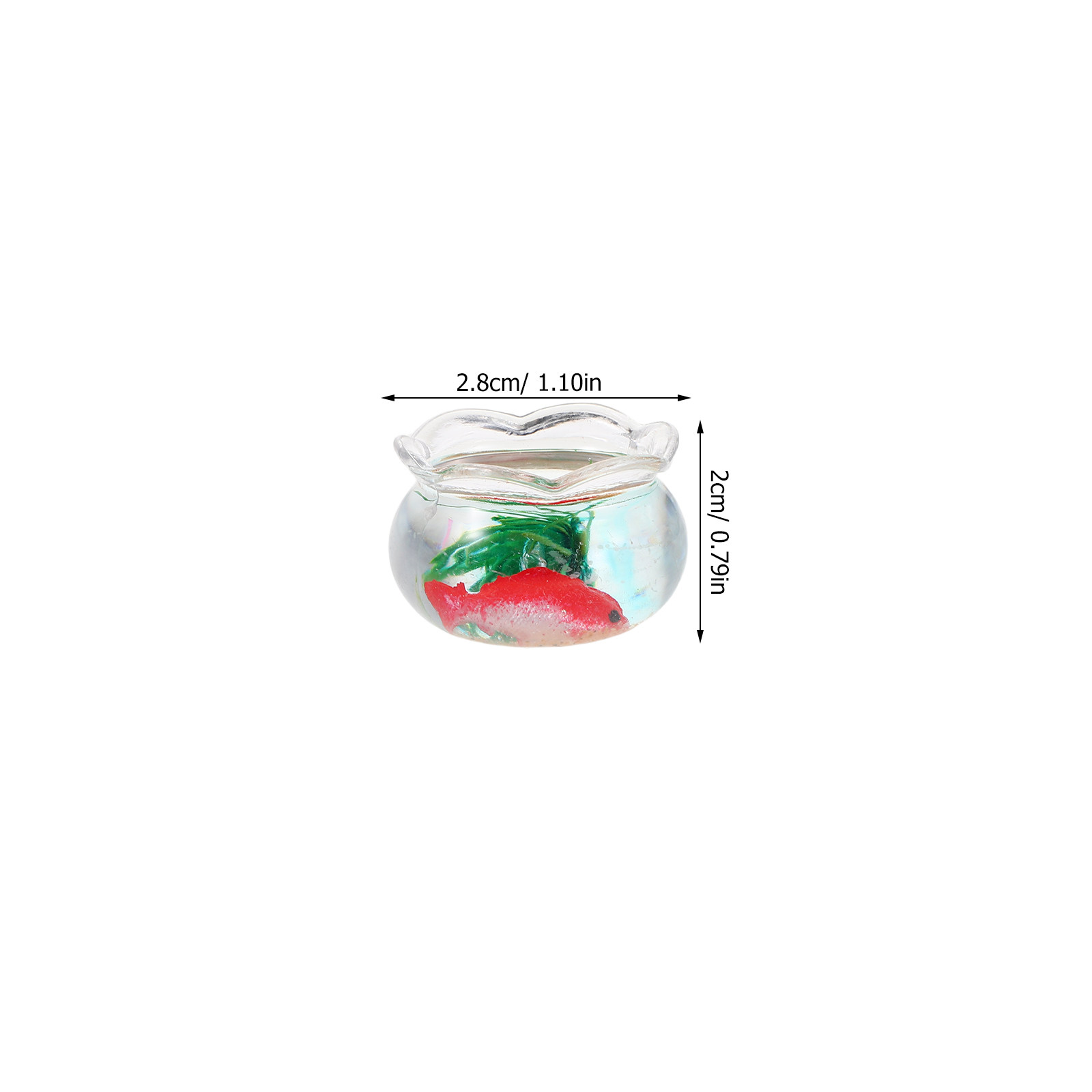 5pcs Miniature Koi Fish Tank:  - Planted Tank recension och pris